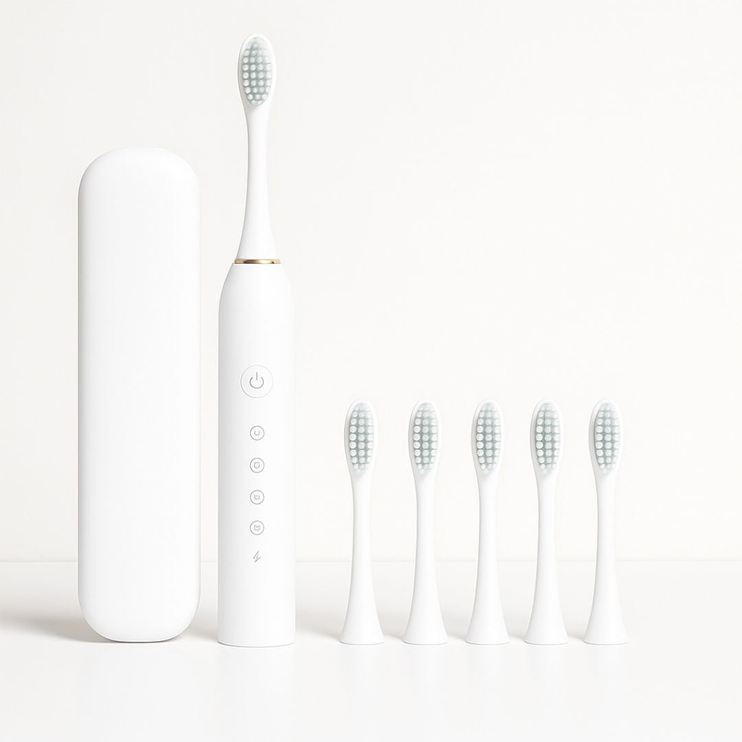 Sonic Toothbrush for Adults & Kids – 6 Cleaning Modes, 40,000 VPM, IPX7 Waterproof, 180-Day Battery Life, USB Rechargeable Electric | Thomler