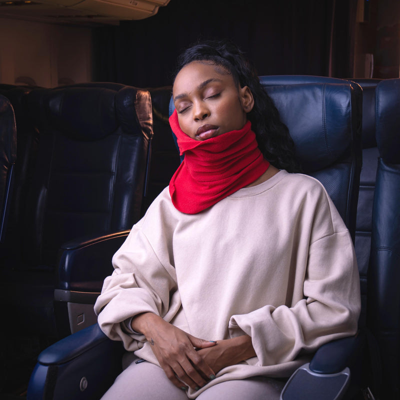 Memory Foam Travel Neck Pillow with Adjustable Strap – Ergonomic Support for Flights, Road Trips & Home Use | Thomler
