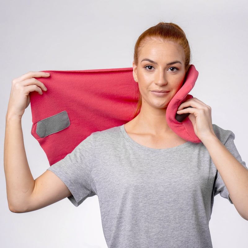 Memory Foam Travel Neck Pillow with Adjustable Strap – Ergonomic Support for Flights, Road Trips & Home Use | Thomler