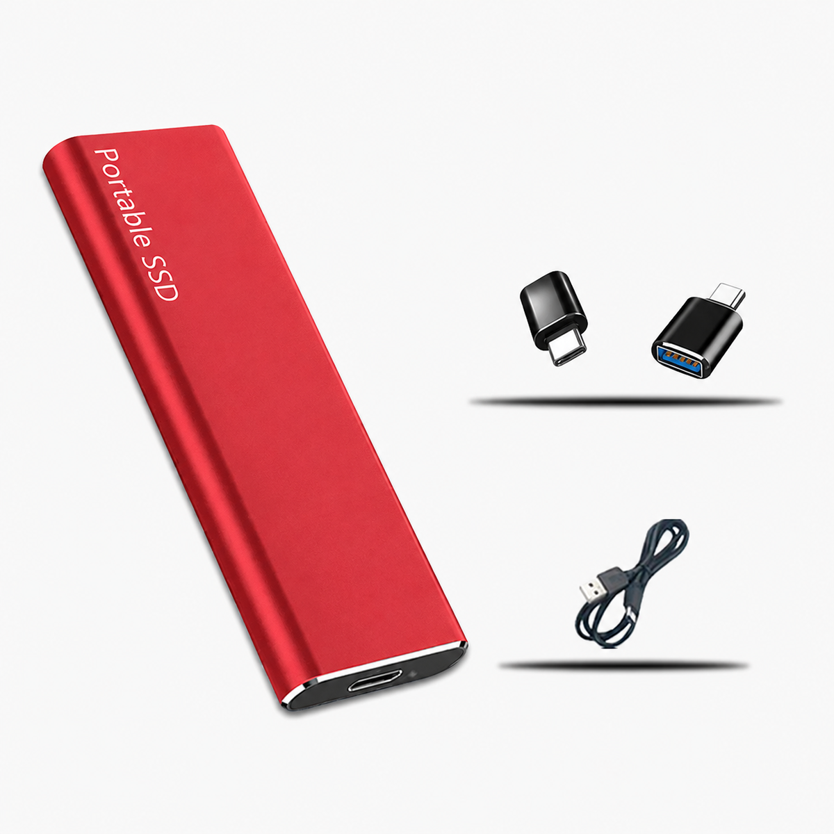 4TB Portable External Hard Drive USB-C Fast Data Storage for PC Mac Laptop Android Slim Compact Design Plug and Play Compatible | Thomler