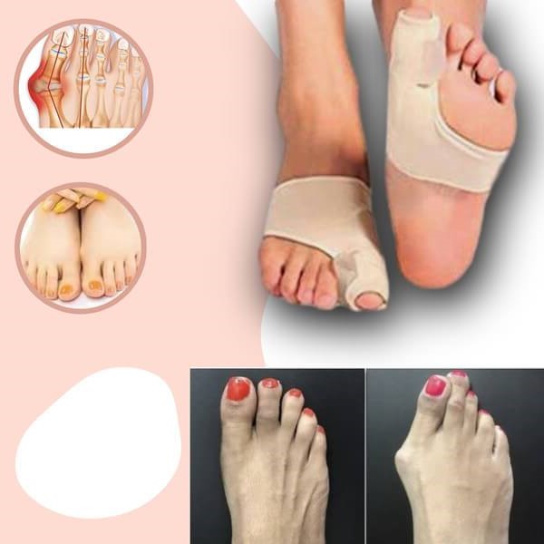 Soft Gel Toe Spacer Sleeve for Bunion & Hammertoe Relief – Cushioned Alignment Support for Daily Wear | Thomler