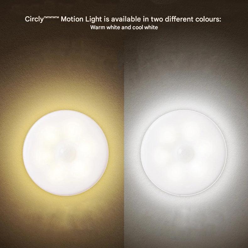 Motion Sensor Lamp ABS Plastic 8.0 cm Wireless Hallway Bedroom Night Light USB Rechargeable Automatic Wall Light | Thomler