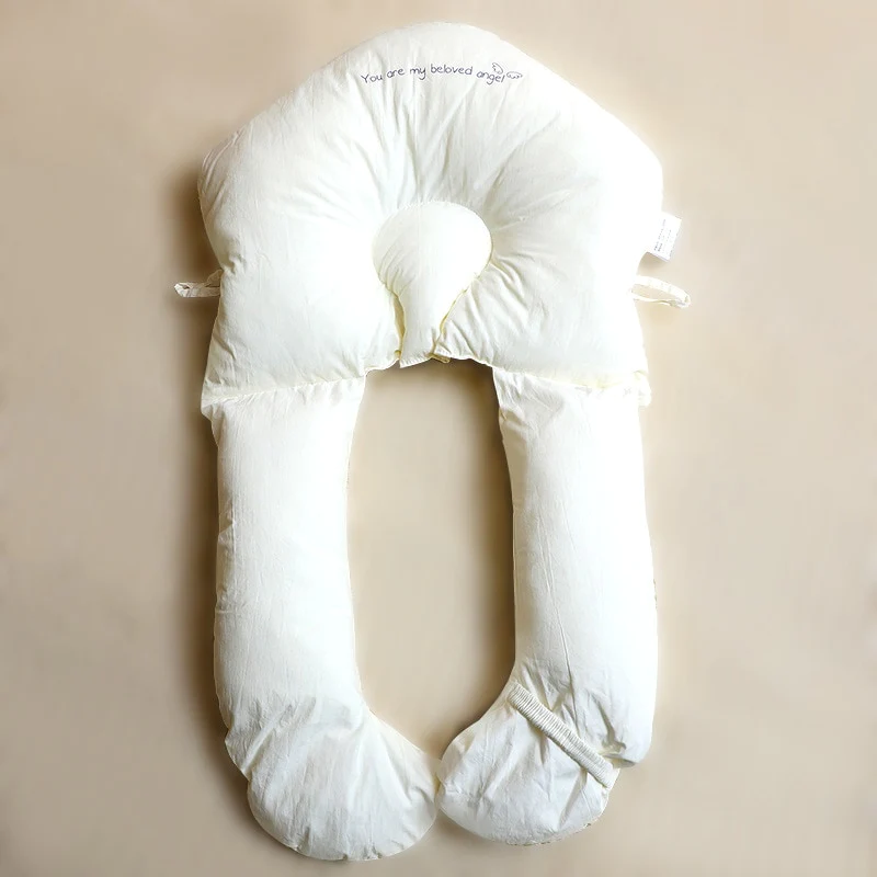 Baby Sleep Pillow Hypoallergenic Infant Neck Support Cushion 0-2 Years Ergonomic Head Positioner for Newborns | Thomler