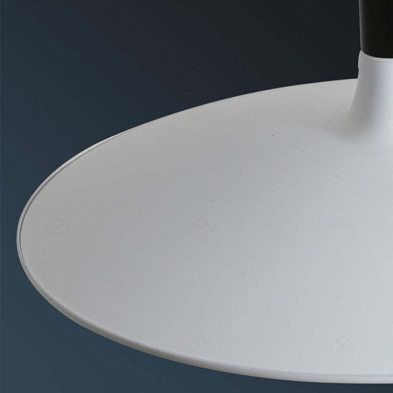 Industrial Modern Hanging Ceiling Fixture with LED – Round Metal Shade for Dining Room & Bedroom | Thomler