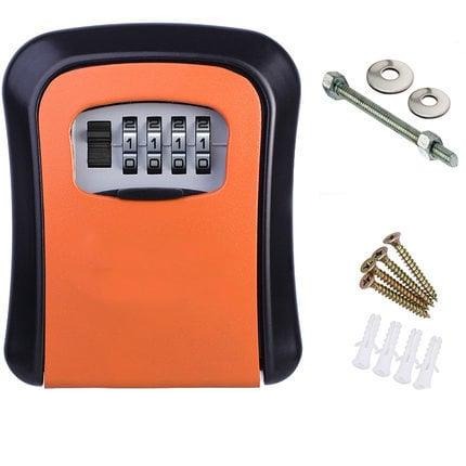 Wall-Mounted Key Safe Box Steel Password Lock Storage | Thomler