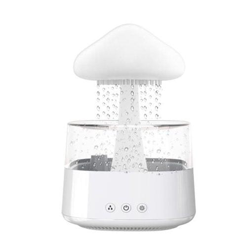 Tabletop Mist Maker with Gentle Glow – Waterfall Effect Humidifier for Aromatherapy & Ambient Lighting | Thomler