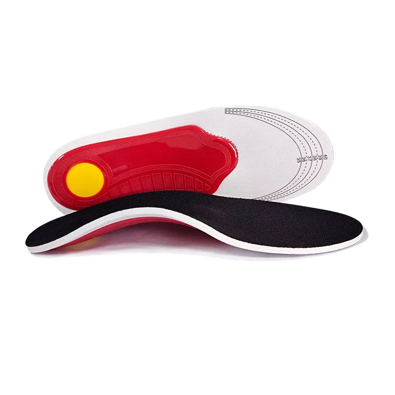 Comfort Insoles with Arch Support for Flat Feet, Plantar Fasciitis Relief, Shock Absorbing Foot Cushions for All-Day Standing, Men & Women | Thomler