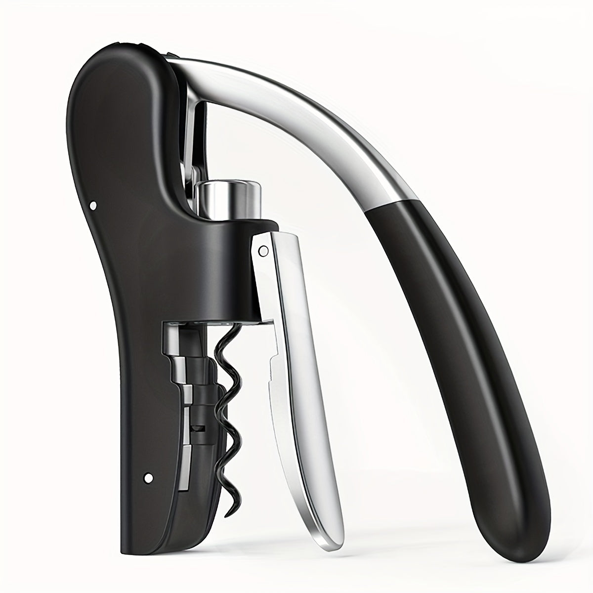Corkscrew Lever Metal 14.0 cm Red Wine Bottle Opener Home Bar Restaurant Ergonomic Manual Cork Remover | Thomler