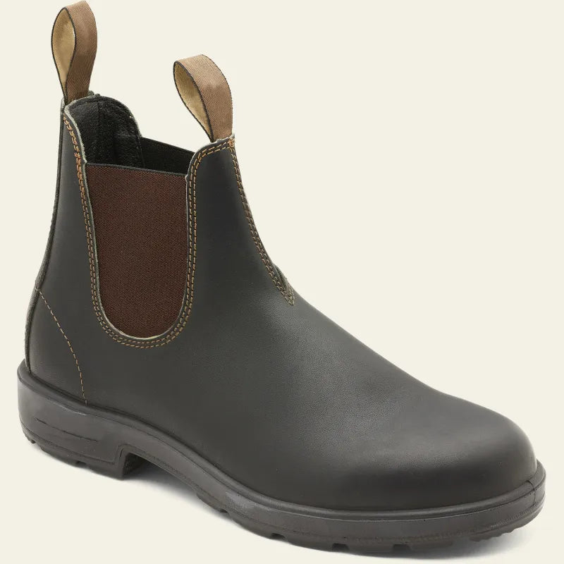 Rain-Ready Pull-On Ankle Boots with Stretchy Side Panels for Women | All-Day Traction Sole | Thomler
