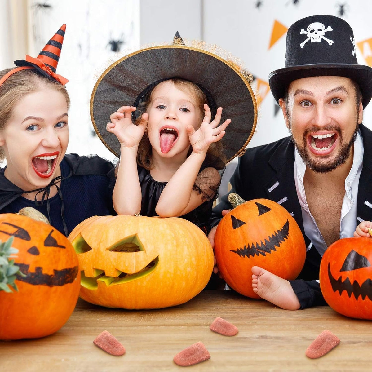 Lifelike Rubber Gag Toy for Spooky Pranks & Costume Party Surprises | Thomler
