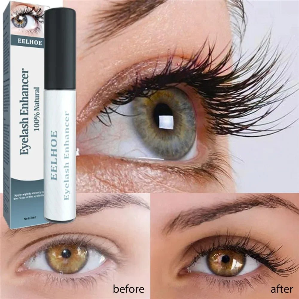 Lash Enhancement Serum for Natural Growth, Volume & Length – Gentle Formula for Fuller Lashes – Safe for Sensitive Eyes – Works on Brows | Thomler
