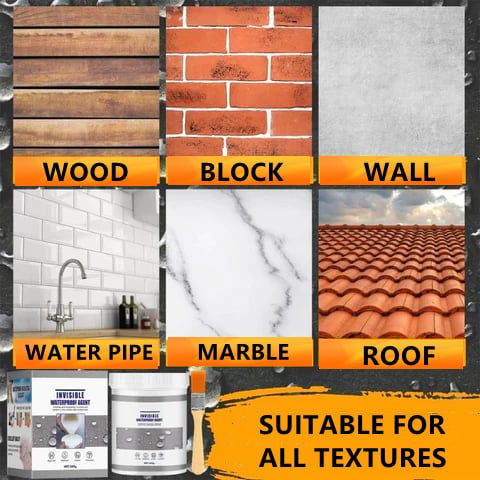 Clear Waterproof Leak Sealant for Roofs, Pipes, Windows & Cracks – Multi-Surface Repair Compound for Indoor & Outdoor Use | Thomler
