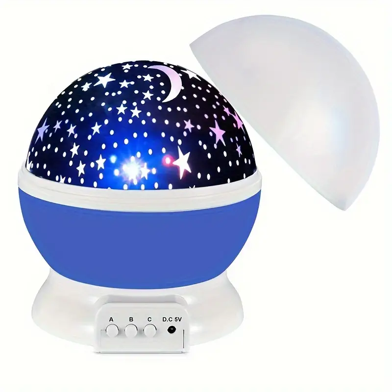 Galaxy Night Light Projector with Music & Rechargeable LED for Kids Room, Bedroom Ceiling & Wall Display | Thomler