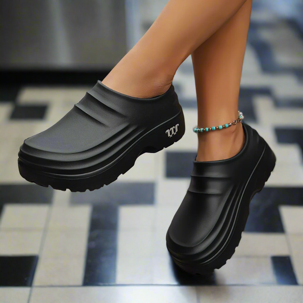 Waterproof Orthopedic Clogs with Gel Cushioning for All-Day Comfort – Anti-Slip Work Shoes for Kitchen, Hospital & Garden Use | Thomler