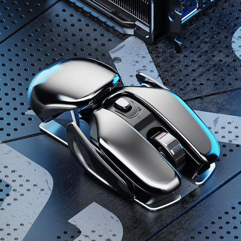 Cordless Quiet-Click Computer Mouse with Programmable Buttons for Work & Gaming | Desktop Laptop PC Accessory | Thomler