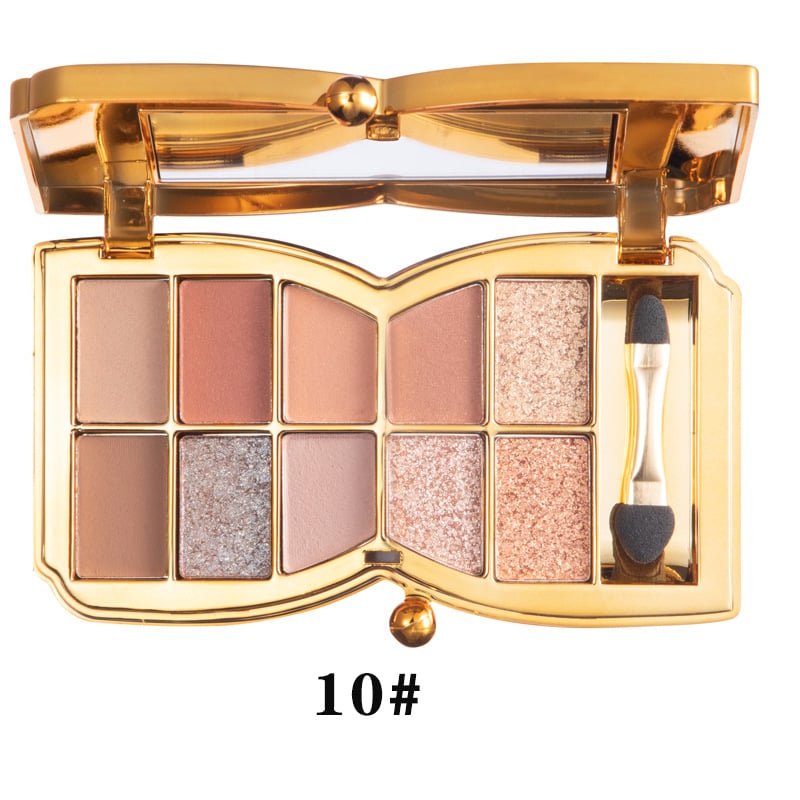 ShimmerGlam Pro – 10-farbige Glitzerpalette | 50% RABATT