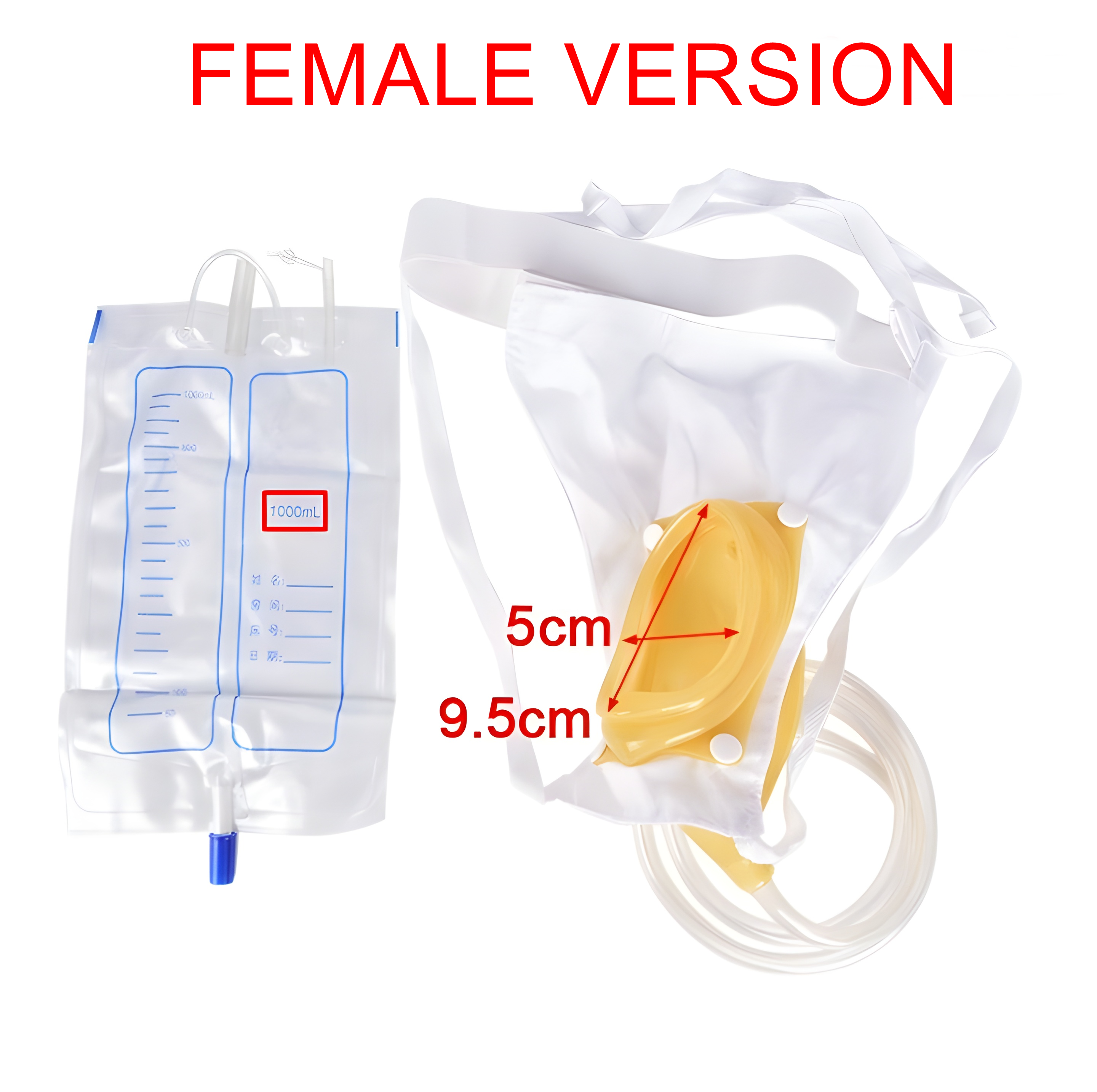 Washable Incontinence Underwear for Seniors with Built-In Collection Pouch – Discreet Adult Urinary Aid for Men & Women | Thomler