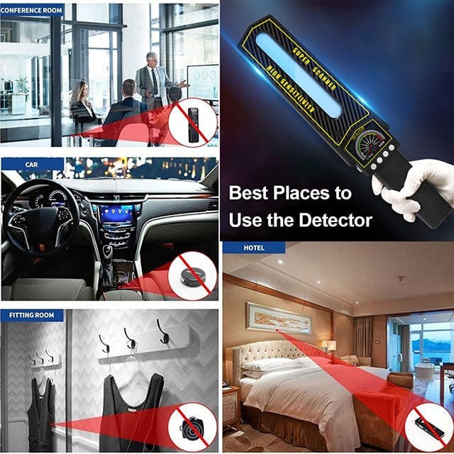RF Signal Detector for Wireless Bugs & Listening Devices – Portable Counter Surveillance Scanner | Thomler