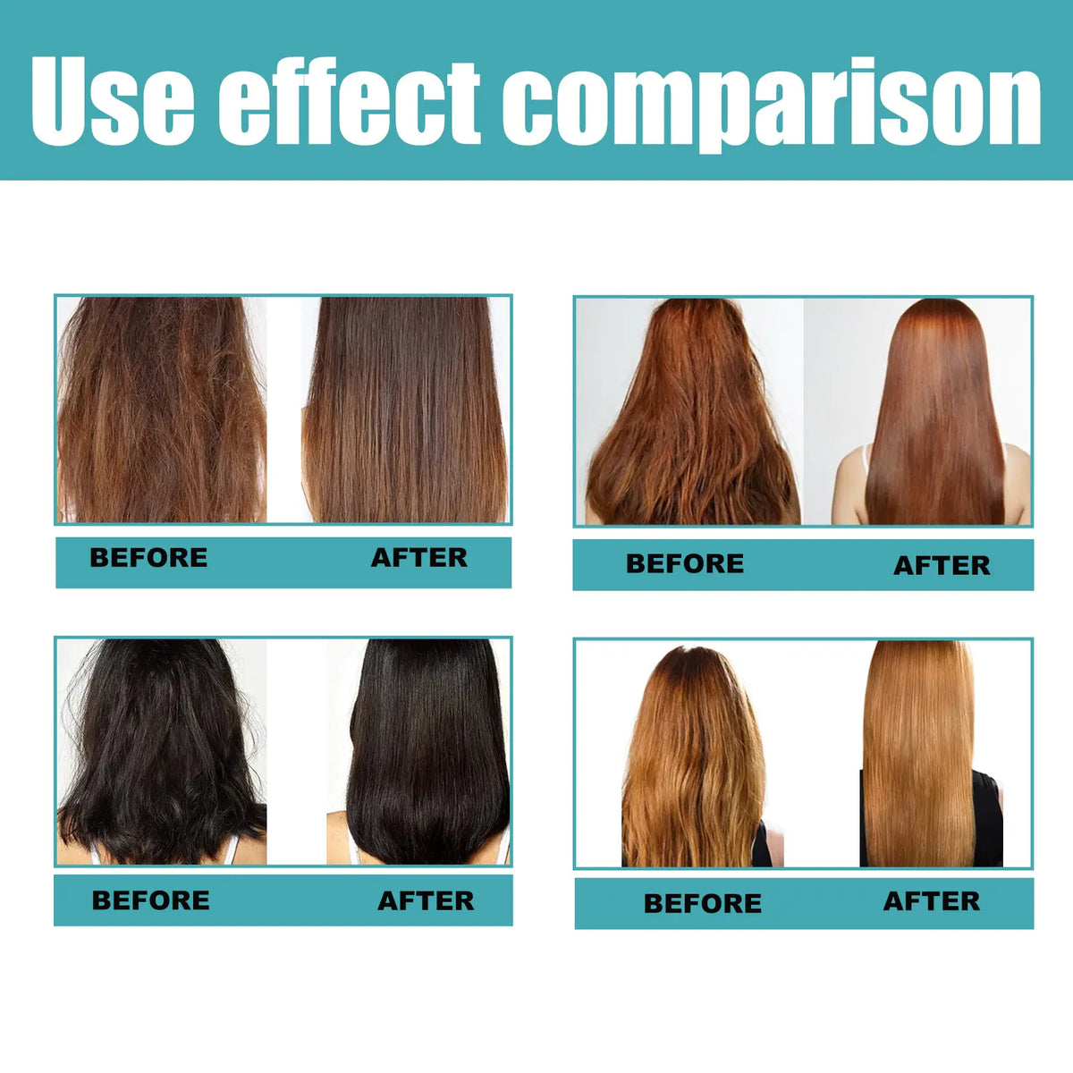 Keratin Smoothing Treatment Cream for Frizzy Curly Hair — Deep Conditioning Mask for Salon-Quality Straightening at Home — Nourishing | Thomler