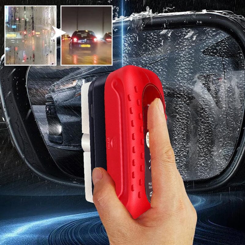 Rain-Repellent Glass Coating Kit for Car Windshields, Home Windows & Mirrors – Water Beading Formula with Built-In Applicator | Thomler