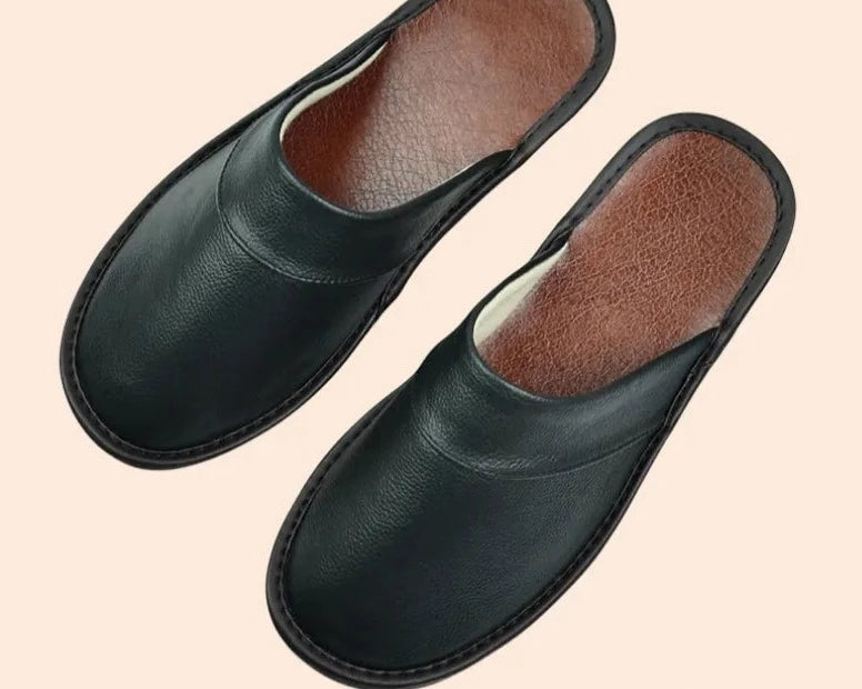 Men's Cushioned Slip-On Slippers – Lightweight Foam Footbed for Indoor & Outdoor Everyday Wear in Multiple Colors | Thomler