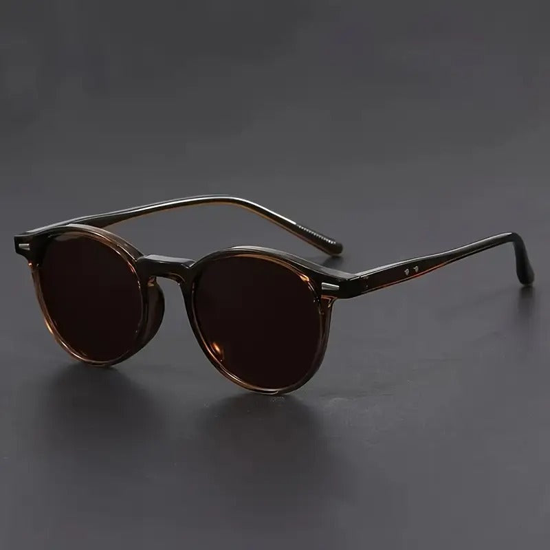 Men's Circular Eyeglasses Polycarbonate Fashion Accessory Vintage Style Patterned for Everyday Casual Wear Office Street | Thomler