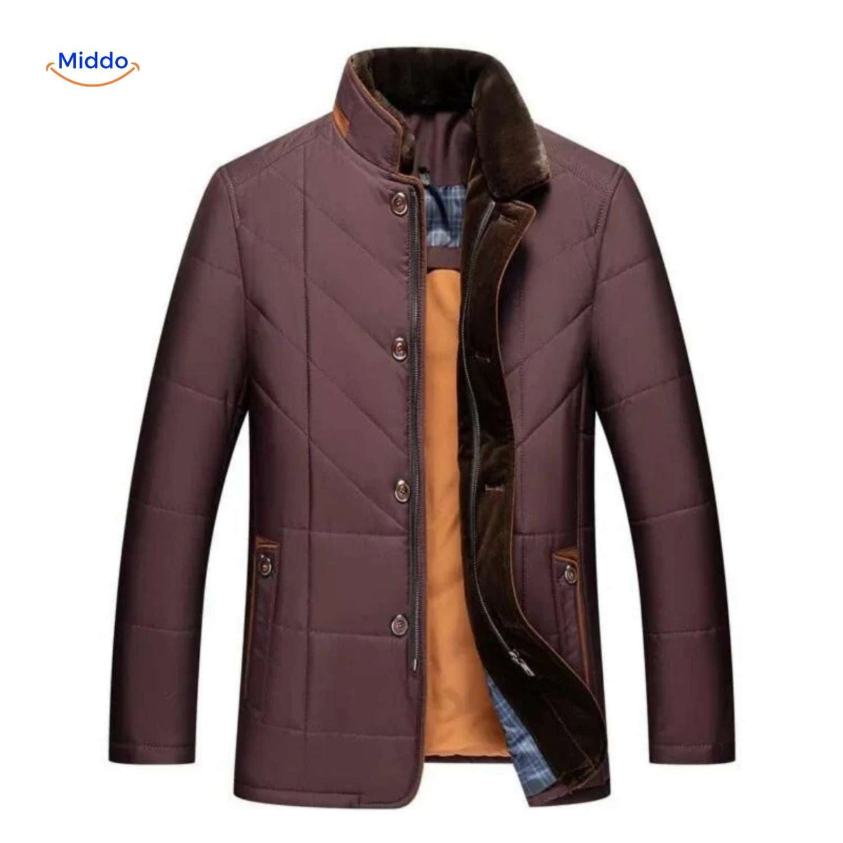 Quilted Spring Jacket – Men's Lightweight Outerwear for Cool Evenings & Transitional Weather | Thomler