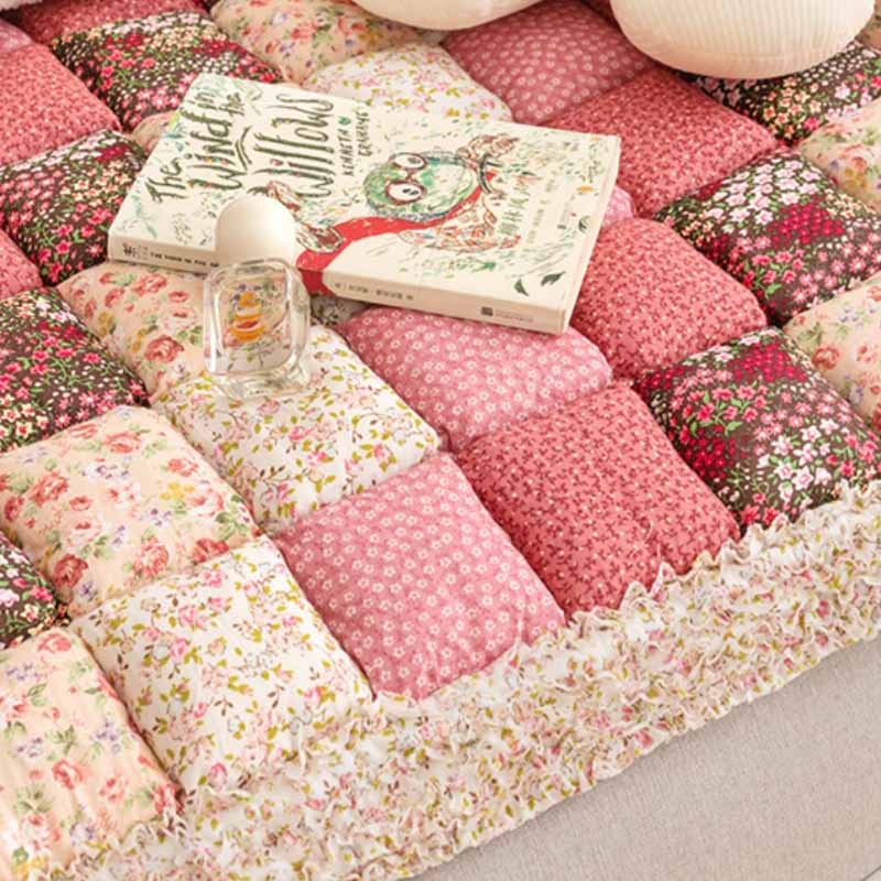 Quilted Cotton Furniture Protector Cover Anti-Slip Couch Cushion Pad for Sofa Chair Loveseat Pet-Friendly Washable Mat for Living Room | Thomler