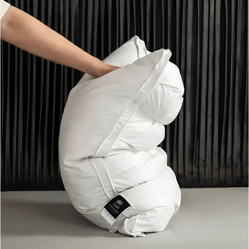 Premium Down Pillow for Deep Sleep – Neck Support, Breathable, Hypoallergenic for Side and Back Sleepers | Thomler