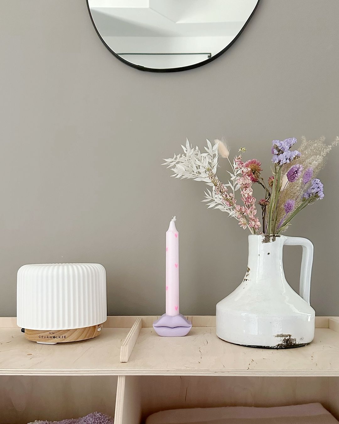 Ceramic Aromatherapy Diffuser with Ultrasonic Mist Technology, 200mL Capacity & LED Ambient Light for Home, Bedroom & Office | Thomler