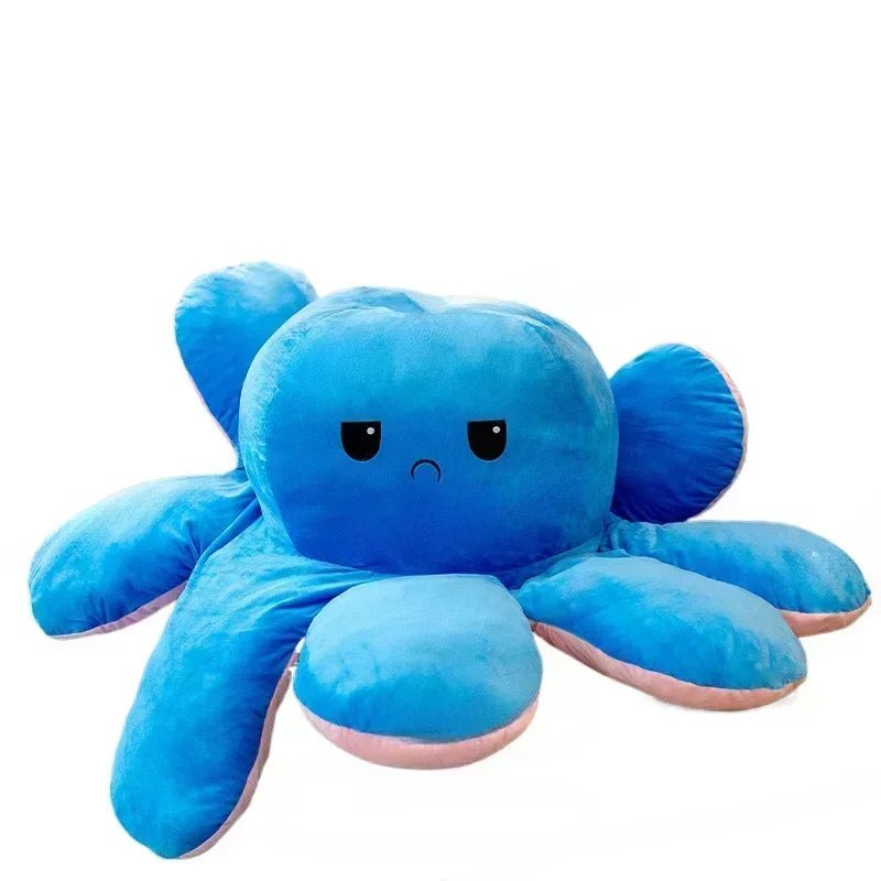 Double-Sided Emotion Plush Toy – Oversized Stuffed Animal for Feelings Expression, Room Decor & Cuddles | Thomler