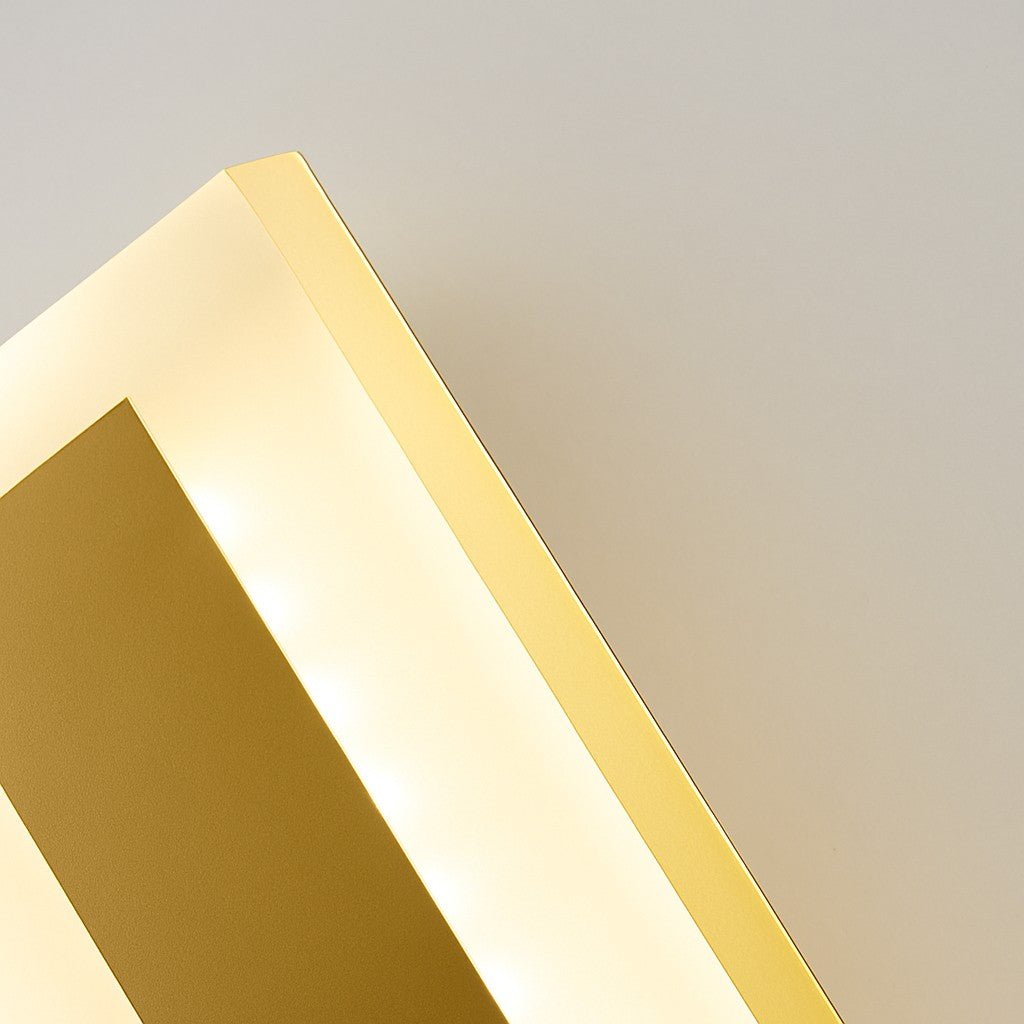 Linear Outdoor LED Wall Sconce Gold Finish Waterproof Dimmable IP65 Hardwired AC 85-265V Modern Exterior Lighting for Patio Garden Porch | Thomler