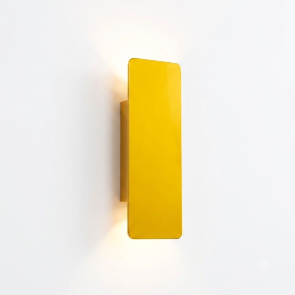 Outdoor Aluminum LED Wall Sconce Gold Finish IP65 Weatherproof Hardwired for Patio Porch Entryway 6W 18W 24W Options 2700K 6500K Lighting | Thomler