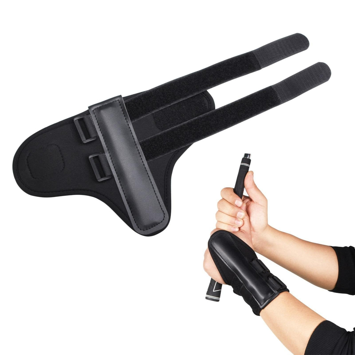 Golf Swing Training Brace for Wrist Positioning & Form Correction – Adjustable Support Band for Men & Women Golfers | Thomler