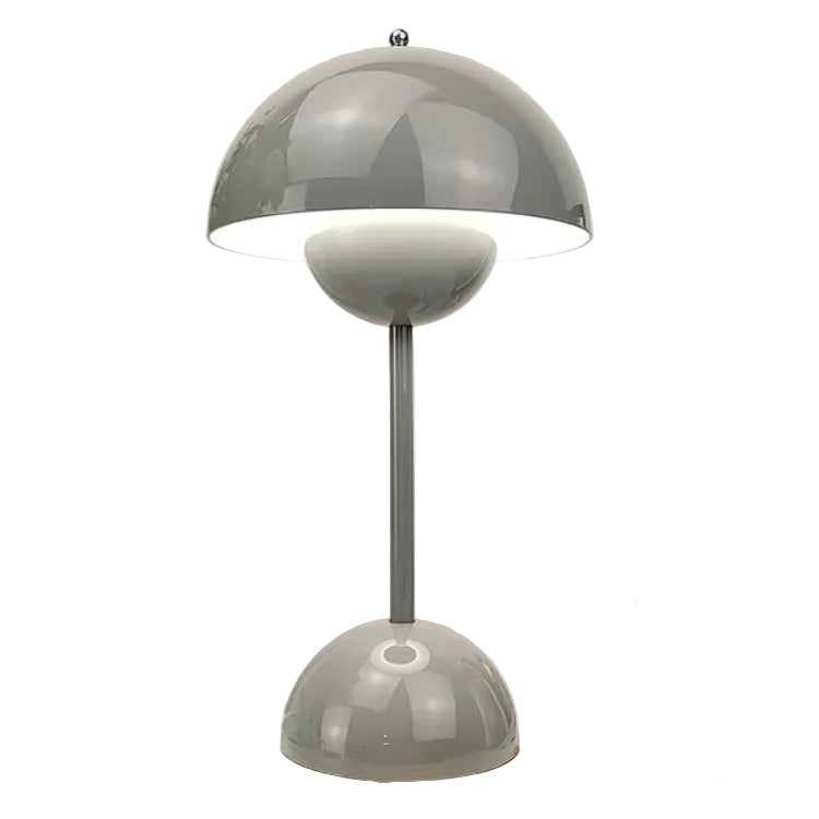 Rechargeable Cordless Table Lamp with Touch Dimmer – 3 Brightness Levels, Warm LED Light, Retro Flower Design for Bedside, Living Room & | Thomler