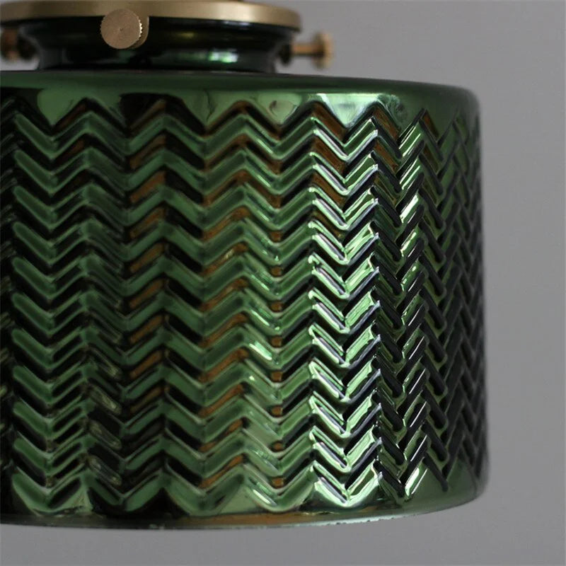 Wall Lamp Glass Shade 6.3 in Adjustable Green Bedroom Living Room Hallway Modern Scandinavian Sconce Lighting Fixture | Thomler