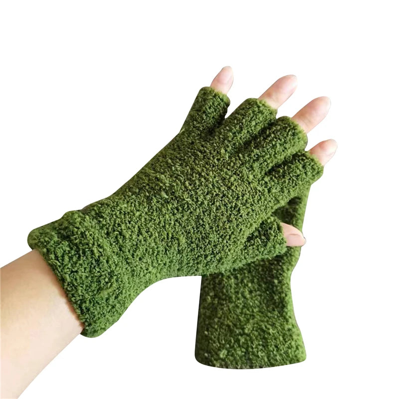 Plush-Lined Convertible Knit Handwarmers for Touchscreen Use | Thomler