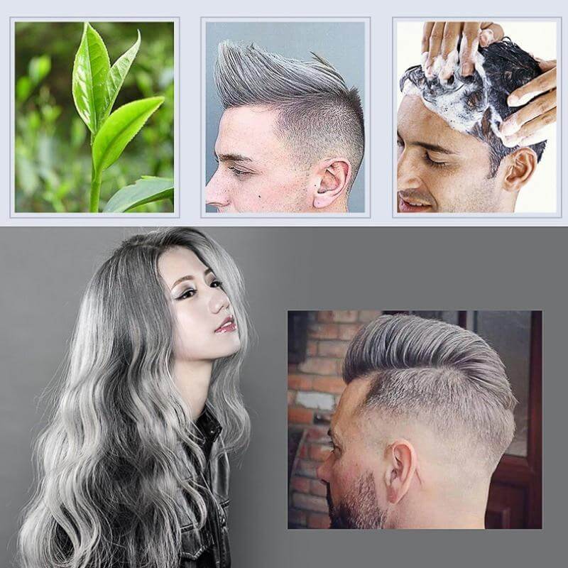 Temporary Hair Color Styling Wax - Washable Hair Dye for Bold Looks - 4.2 oz Jar | Thomler