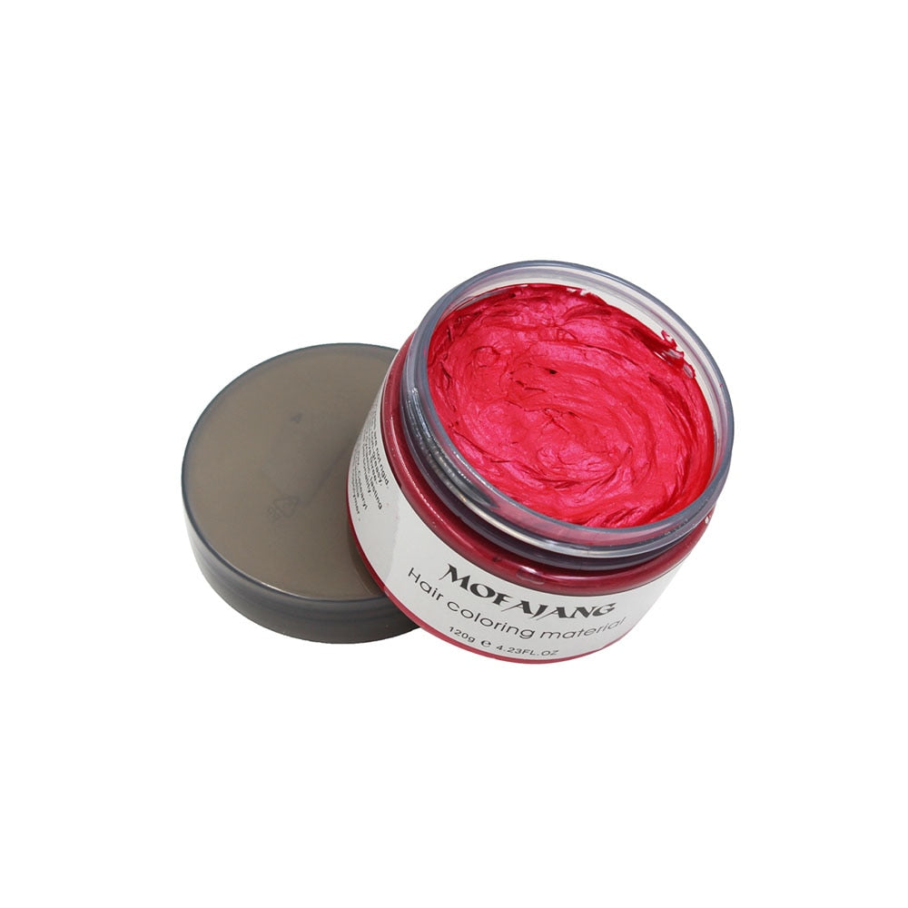 Temporary Styling Wax for Vibrant Wash-Out Color Transformation Unisex Men Women Party Events Festival Cosplay Costume Natural Plant-Based F | Thomler