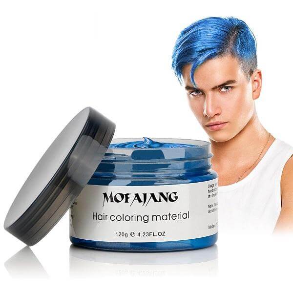 Temporary Styling Wax for Vibrant Wash-Out Color Transformation Unisex Men Women Party Events Festival Cosplay Costume Natural Plant-Based F | Thomler