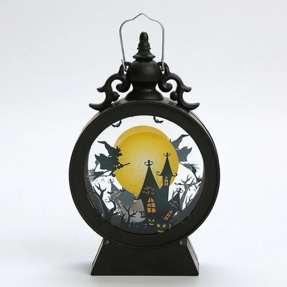 Vintage-Style Portable LED Lantern with Realistic Flickering Flame Effect for Seasonal Outdoor & Indoor Decor | Thomler