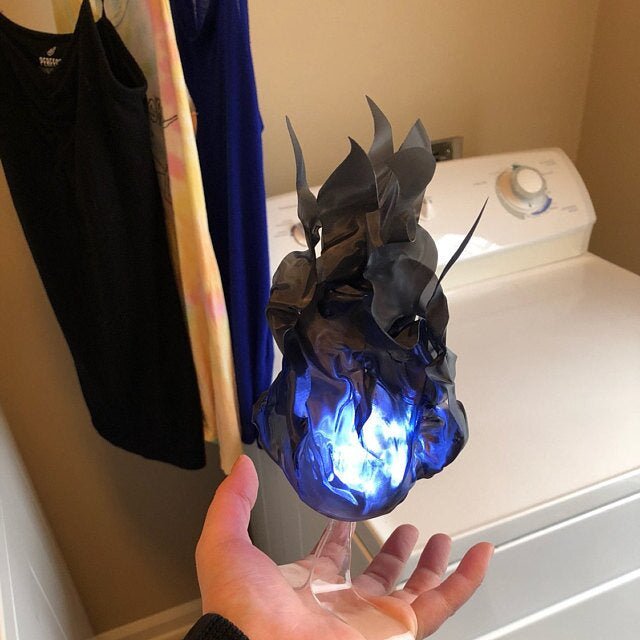 LED Levitating Flame Illusion Hand Prop for Costume Parties & Halloween Events | Thomler