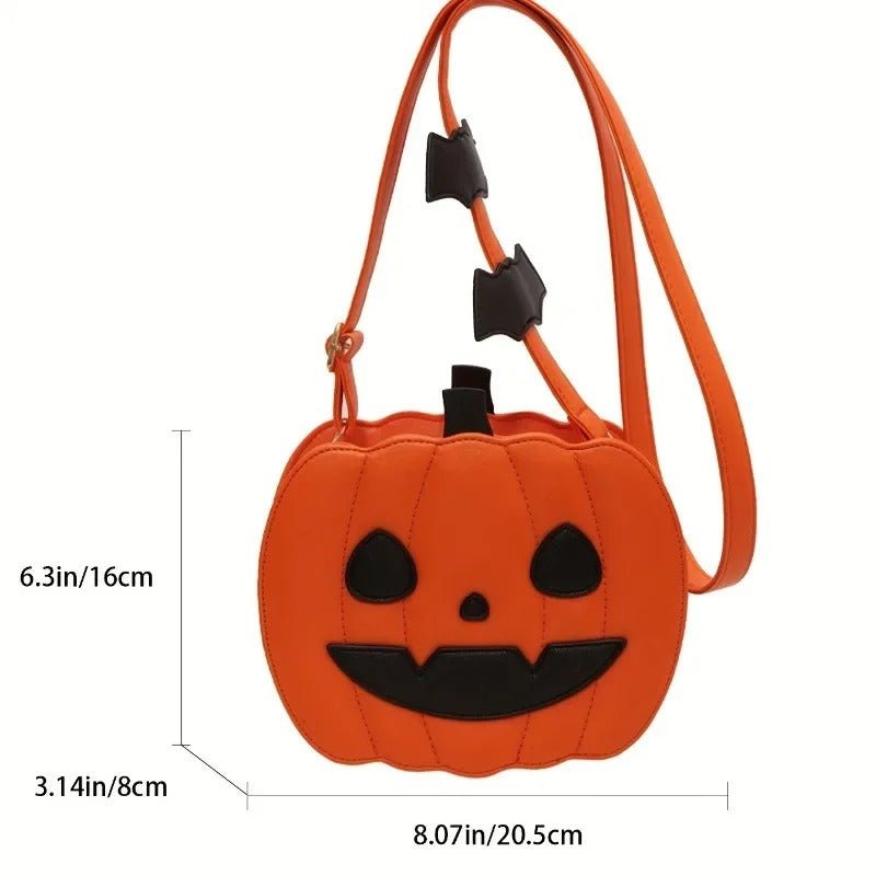 Festive Gourd Shoulder Bag – Seasonal Fashion Accessory with Adjustable Strap | Thomler
