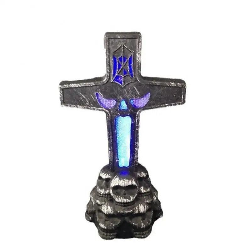 LED Graveyard Marker Decoration with Glowing Light for Outdoor Spooky Halloween Yard Display | Thomler
