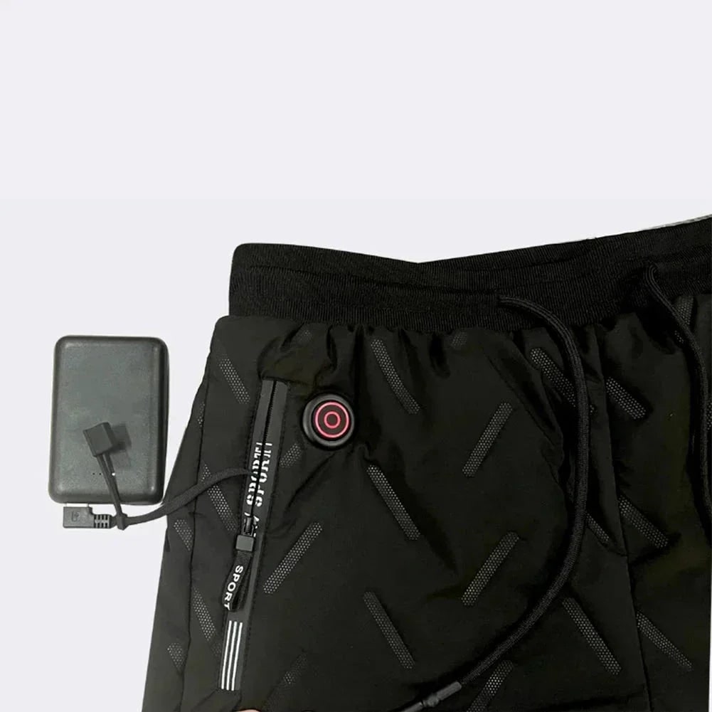 Battery-Powered Heated Pants with Sherpa Fleece Lining – Winter Golf, Hunting & Outdoor | Thomler