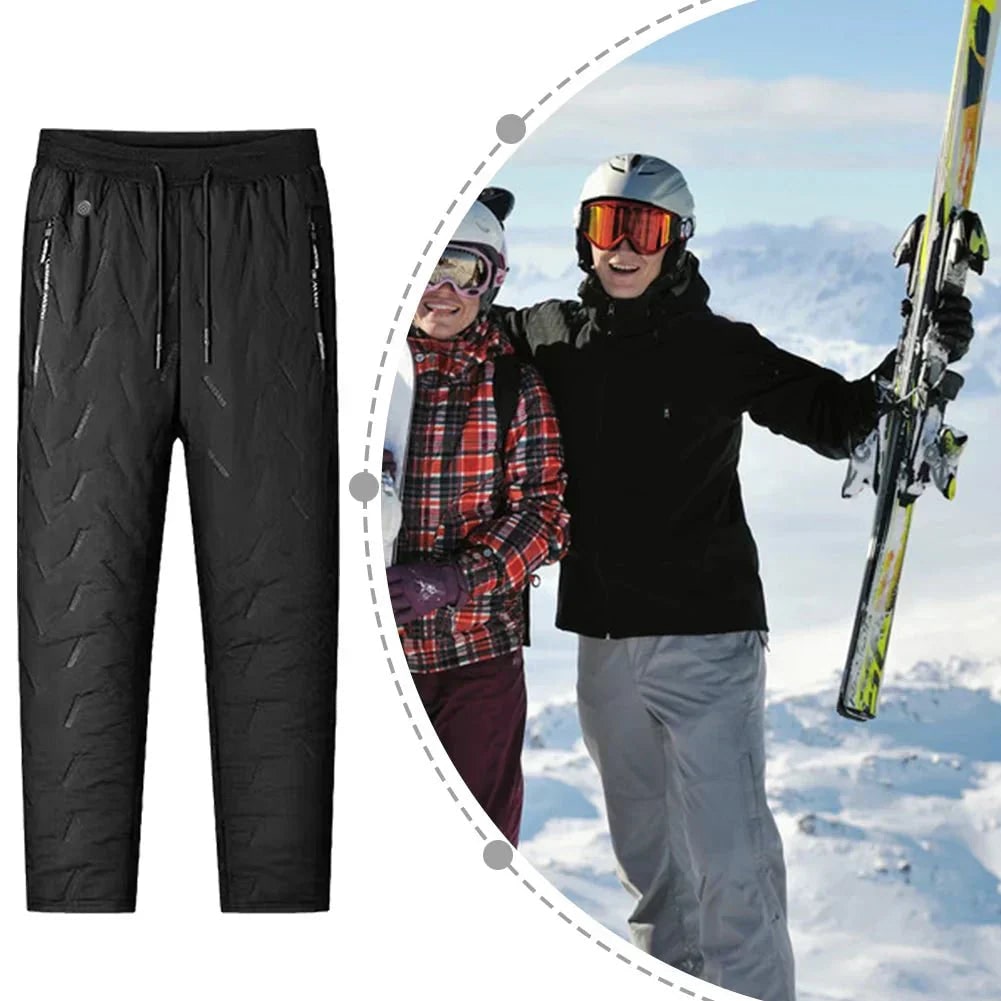 Battery-Powered Heated Pants with Sherpa Fleece Lining – Winter Golf, Hunting & Outdoor | Thomler