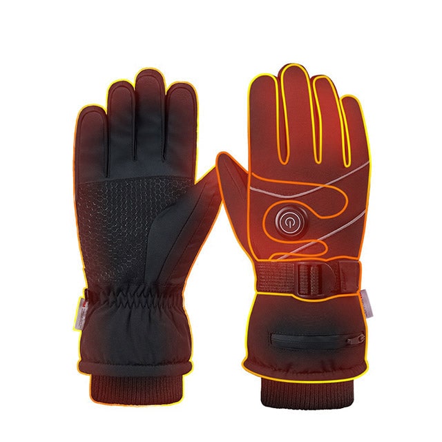 Battery-Powered Heating Gloves with Smart Touch Fingertips & 3 Temperature Settings | Thomler