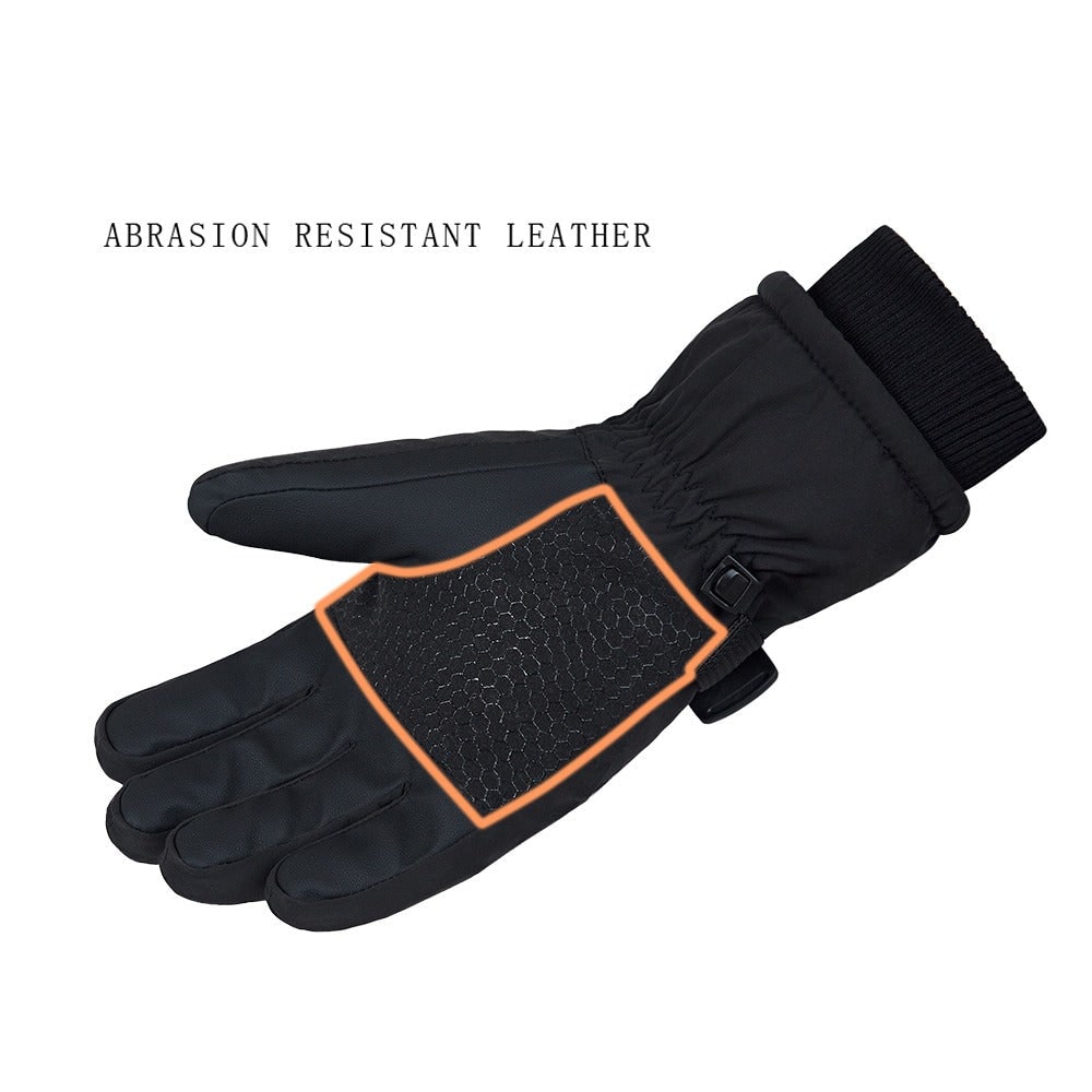 Battery-Powered Heating Gloves with Smart Touch Fingertips & 3 Temperature Settings | Thomler
