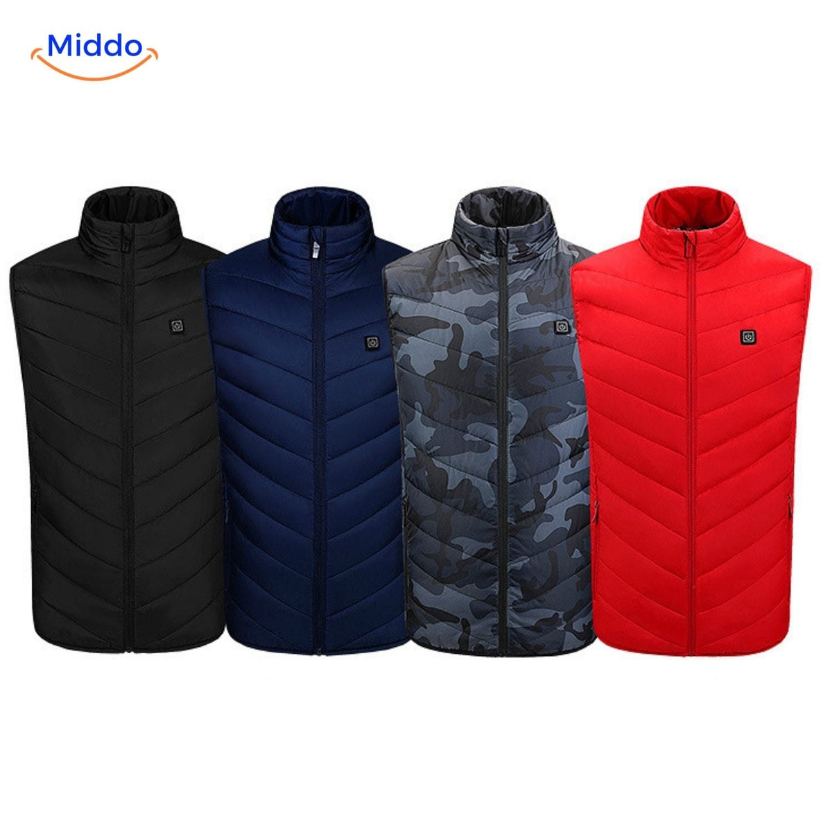 USB Heated Vest with 3 Temperature Settings for Men – Lightweight, Insulated Winter Warmth for Hiking, Outdoor Work & Daily Commutes | Thomler