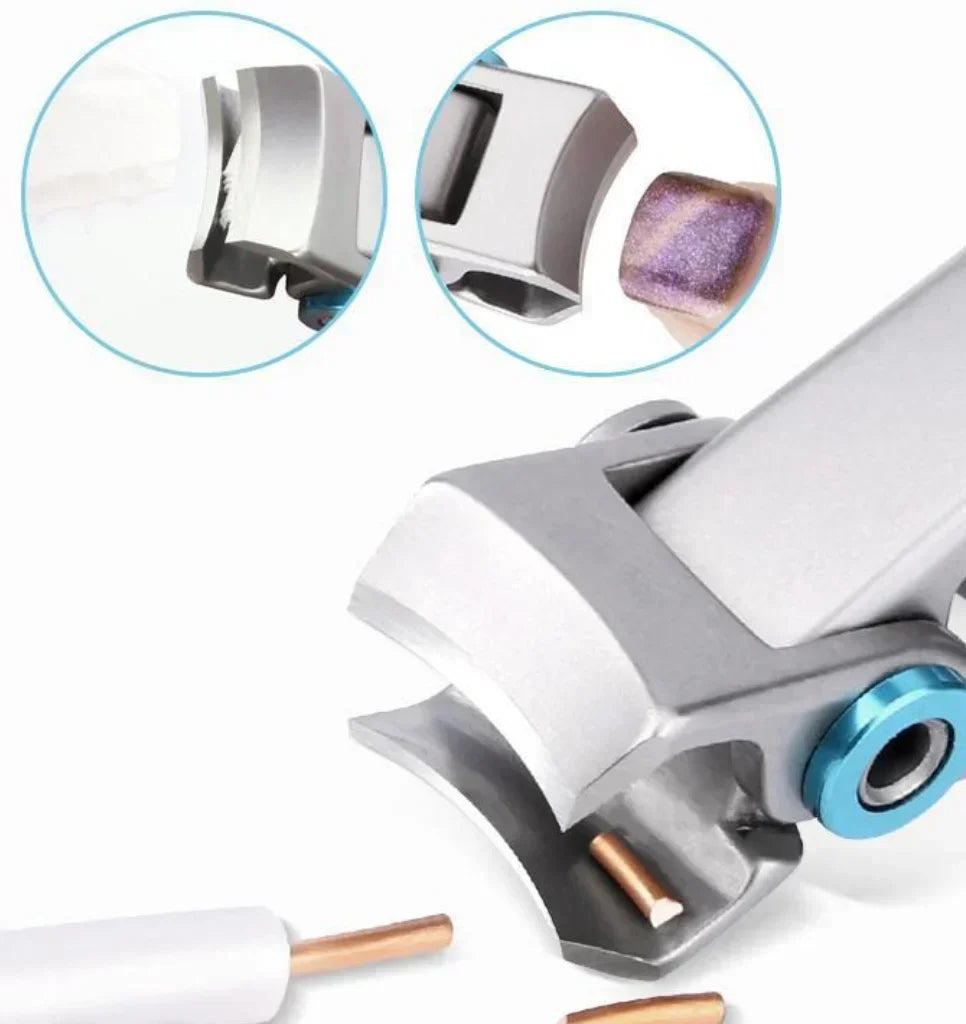 Professional Toenail Clipper for Challenging Nails – Stainless Steel Trimmer with Wide Jaw Opening & Non-Slip Grip for Seniors & Adults | Thomler